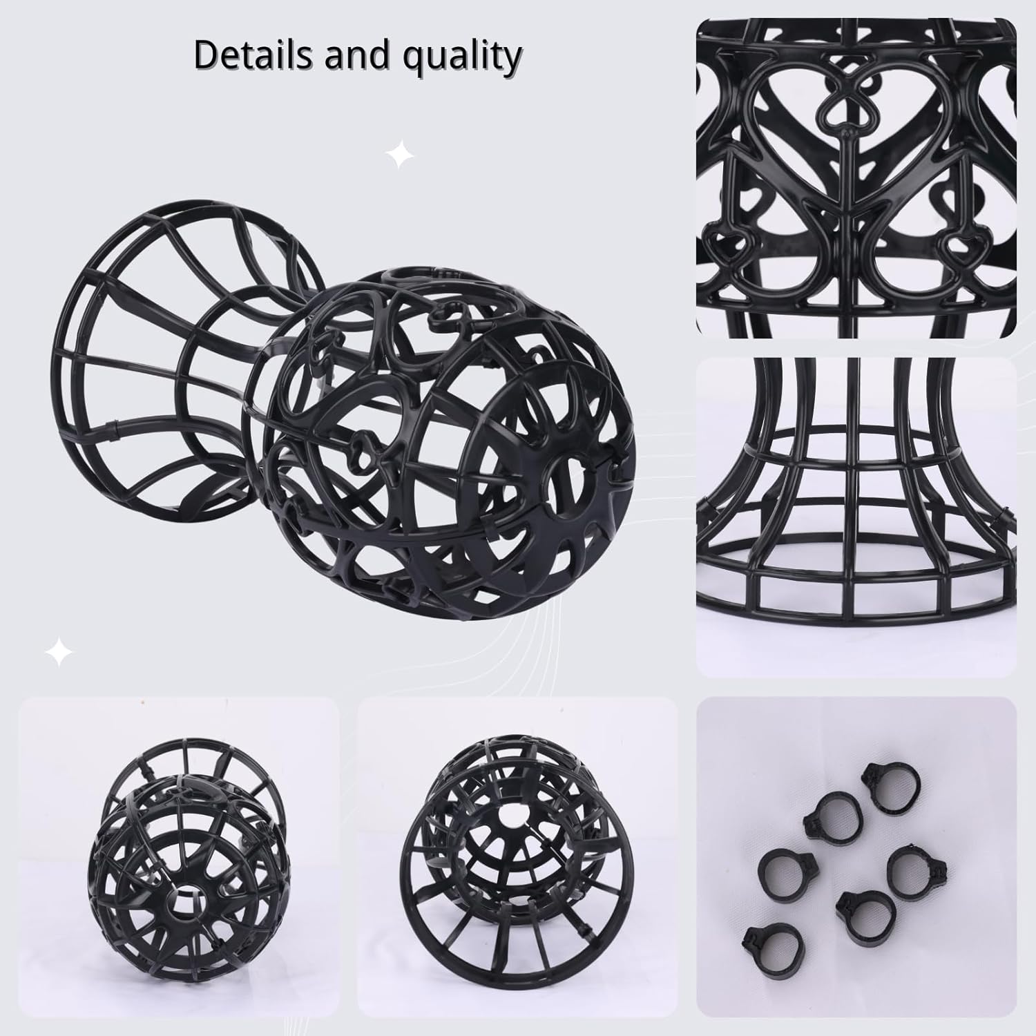 Lantern Shape Plastic Wig Stand /Hat Cap Holder/Portable ABS Wig Stand Foldable/ Wig Display Holder