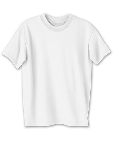 BOYS/Girls (Unisex) PLAIN WHITE SHORT SLEEVE T-SHIRT- (Cotton) fit For school/home/church/indoors/outdoors it can be printed on!