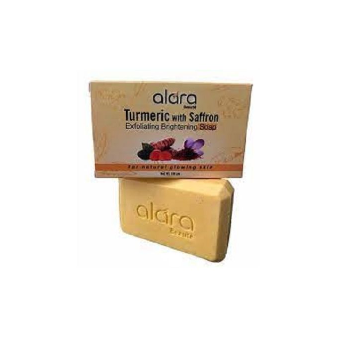 Alara Turmeric With Saffron Exfoliating Brightening face products