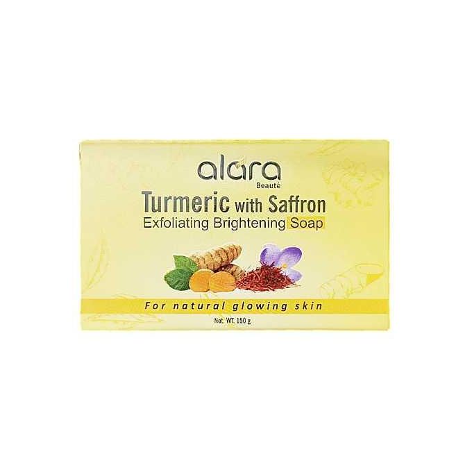 Alara Turmeric With Saffron Exfoliating Brightening face products