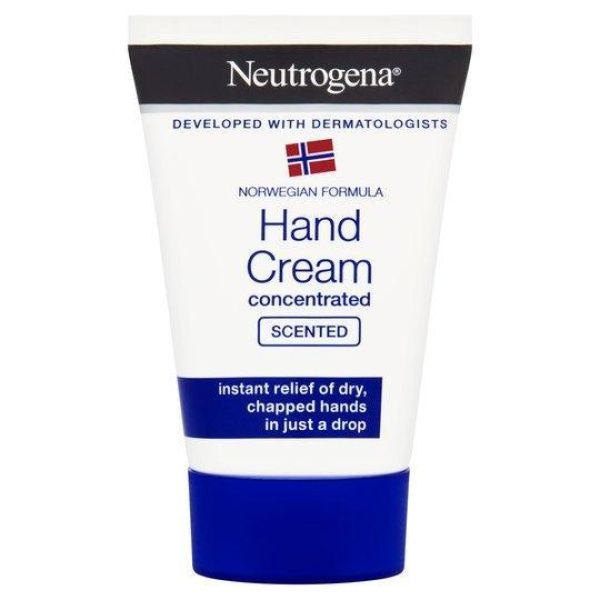 Neutrogena Norwegian Formula Concentrated Scented Hand Cream is a glycerin-rich hand cream, providing immediate and lasting relief to dry hands in just a dab!