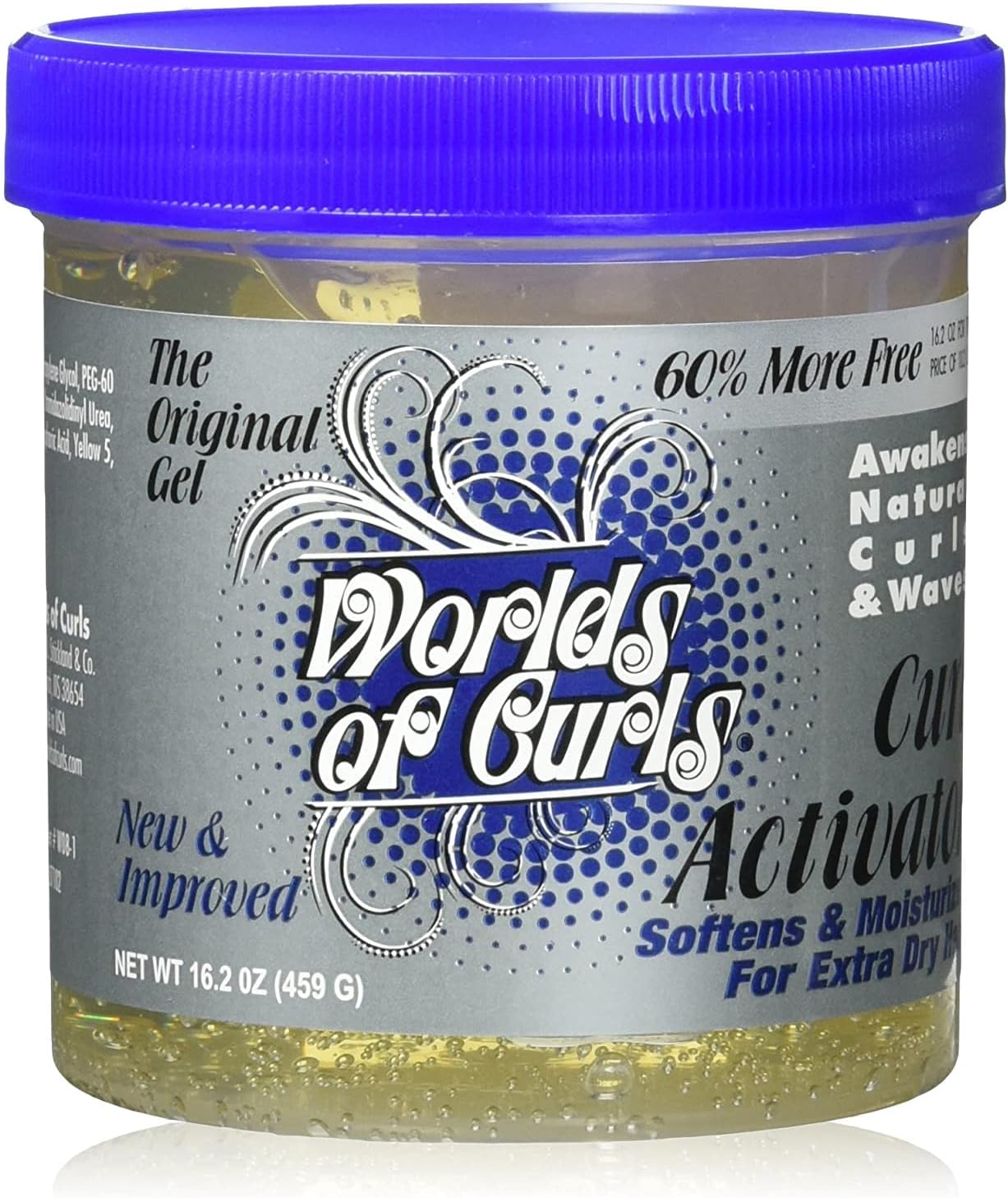Worlds Of Curls Curl Activator Gel For Extra Dry Hair