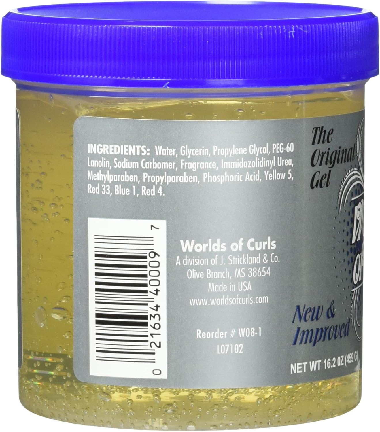 Worlds Of Curls Curl Activator Gel For Extra Dry Hair