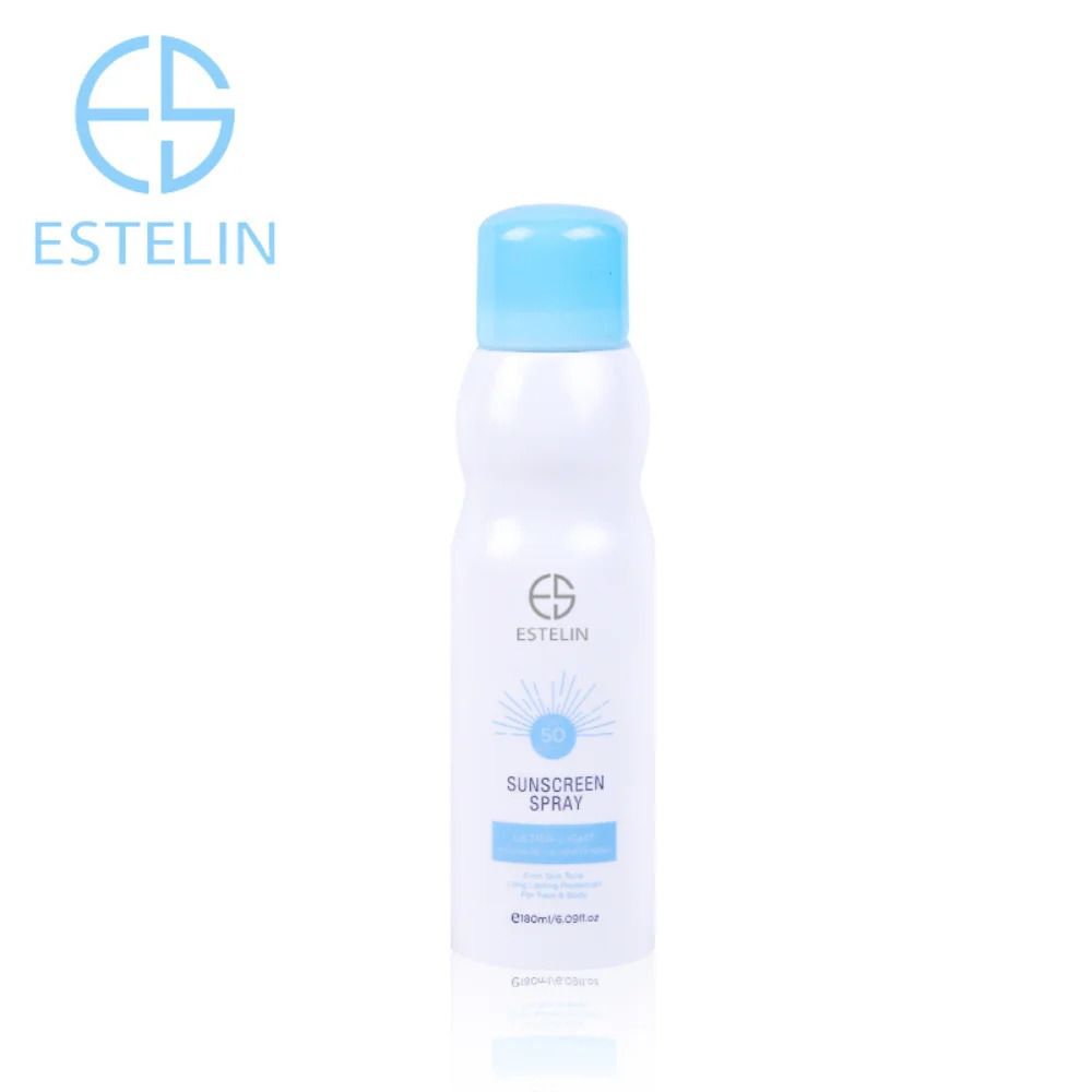 ESTELIN SPF50 Ultra-Light Sunscreen Spray -enriched with sun filters and moisturizing active ingredients that contributes towards the prevention and protection against sun burns and skin photo-aging