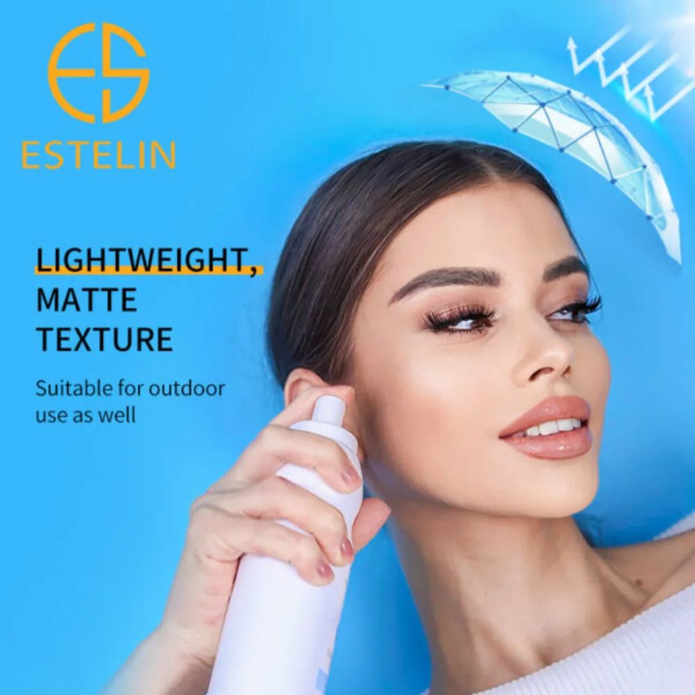 ESTELIN SPF50 Ultra-Light Sunscreen Spray -enriched with sun filters and moisturizing active ingredients that contributes towards the prevention and protection against sun burns and skin photo-aging