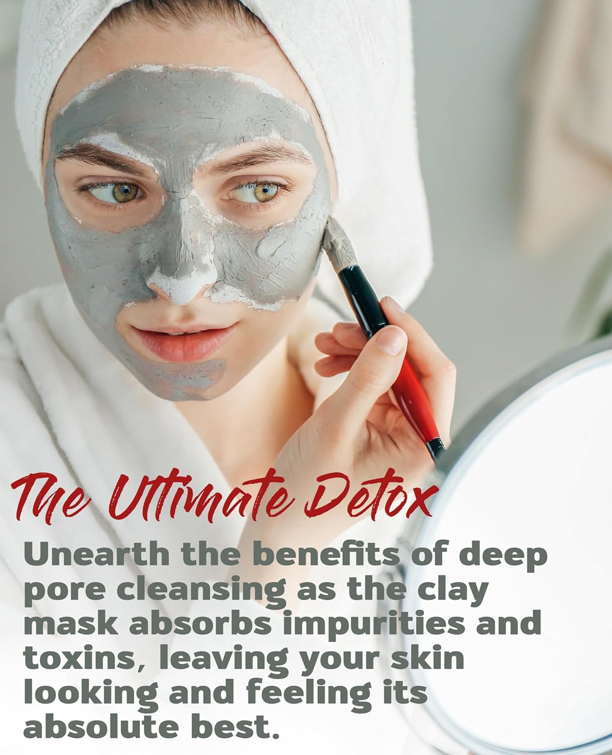Aztec Secret– Indian Healing Clay  – Deep Pore Cleansing Facial & Body Mask – The Original 100% Natural Calcium Bentonite Clay