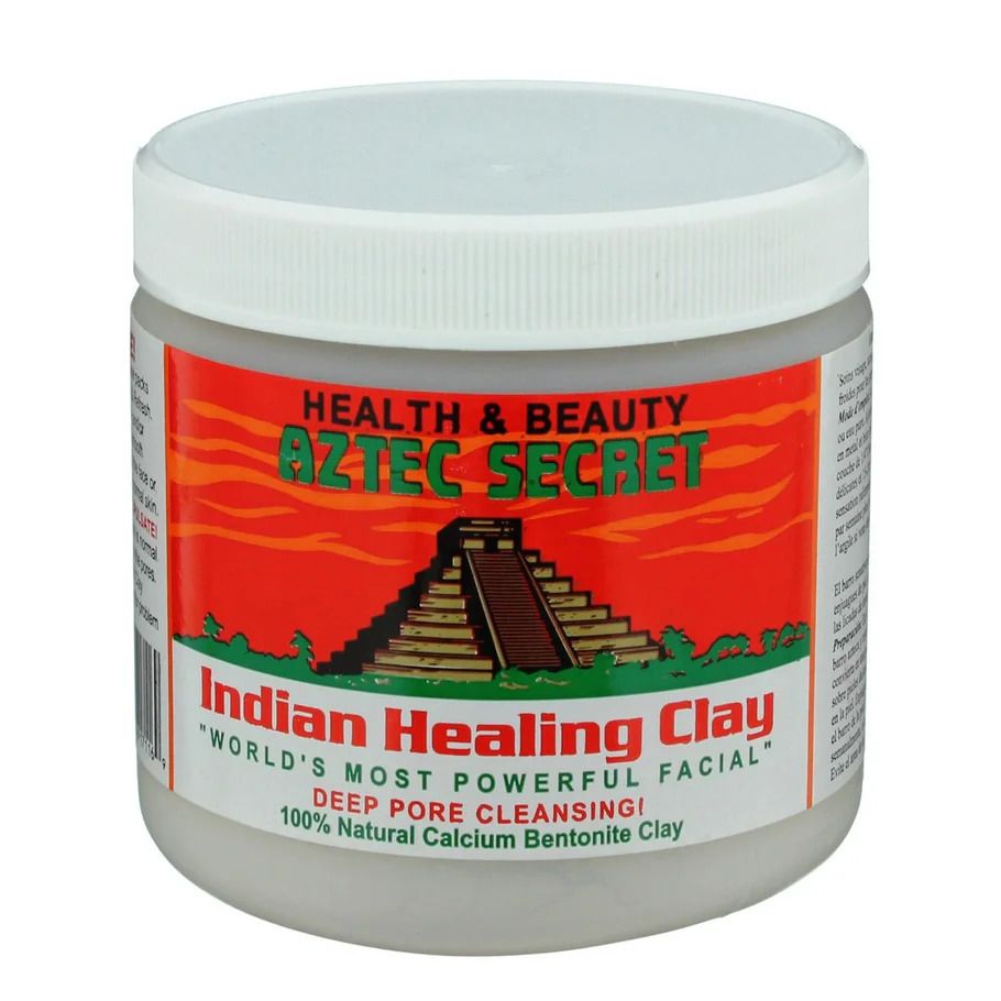 Aztec Secret– Indian Healing Clay  – Deep Pore Cleansing Facial & Body Mask – The Original 100% Natural Calcium Bentonite Clay