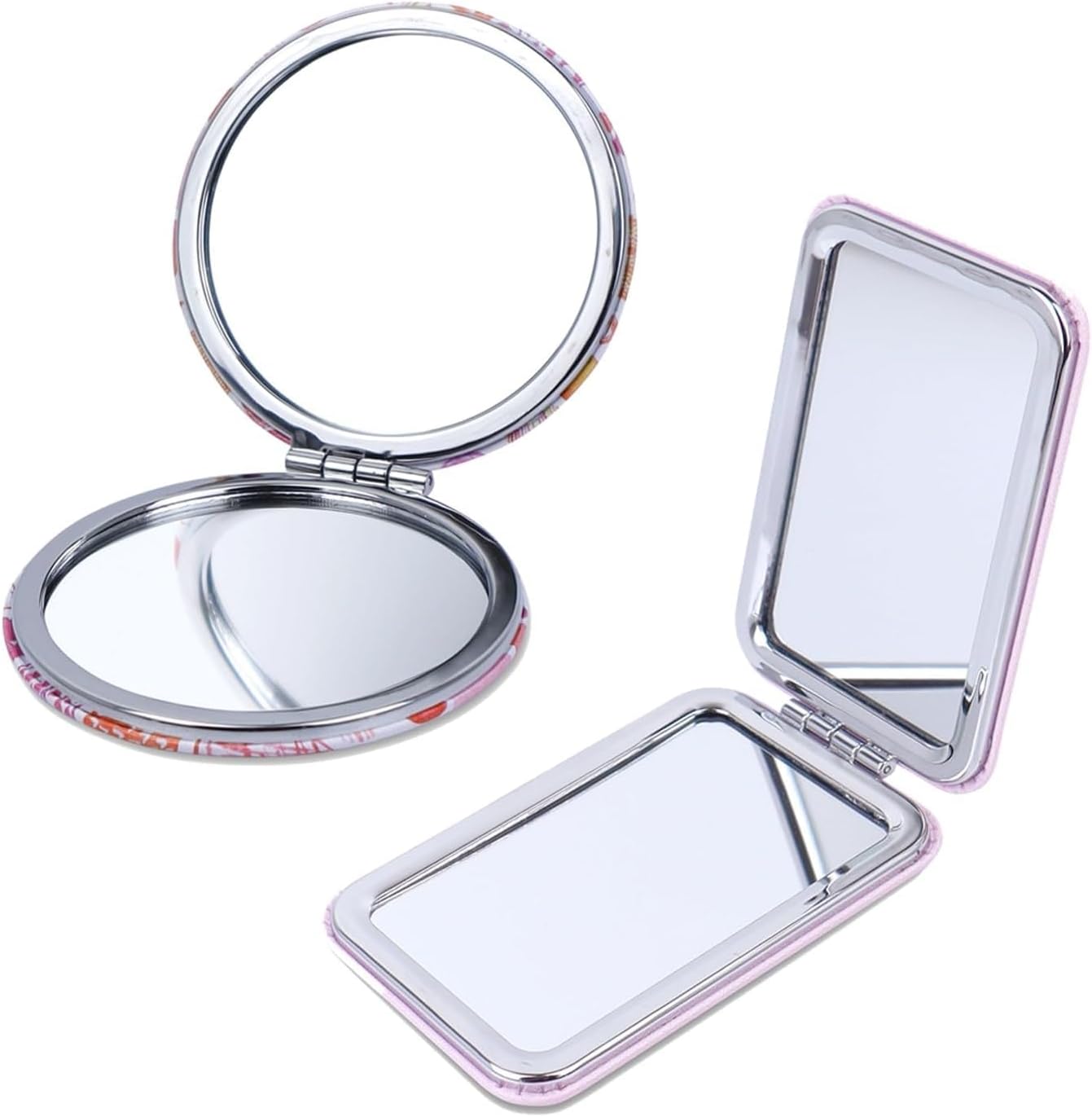 Cute Compact Cosmetic Mirror(Portable/Folding/Handheld)- pocket size
