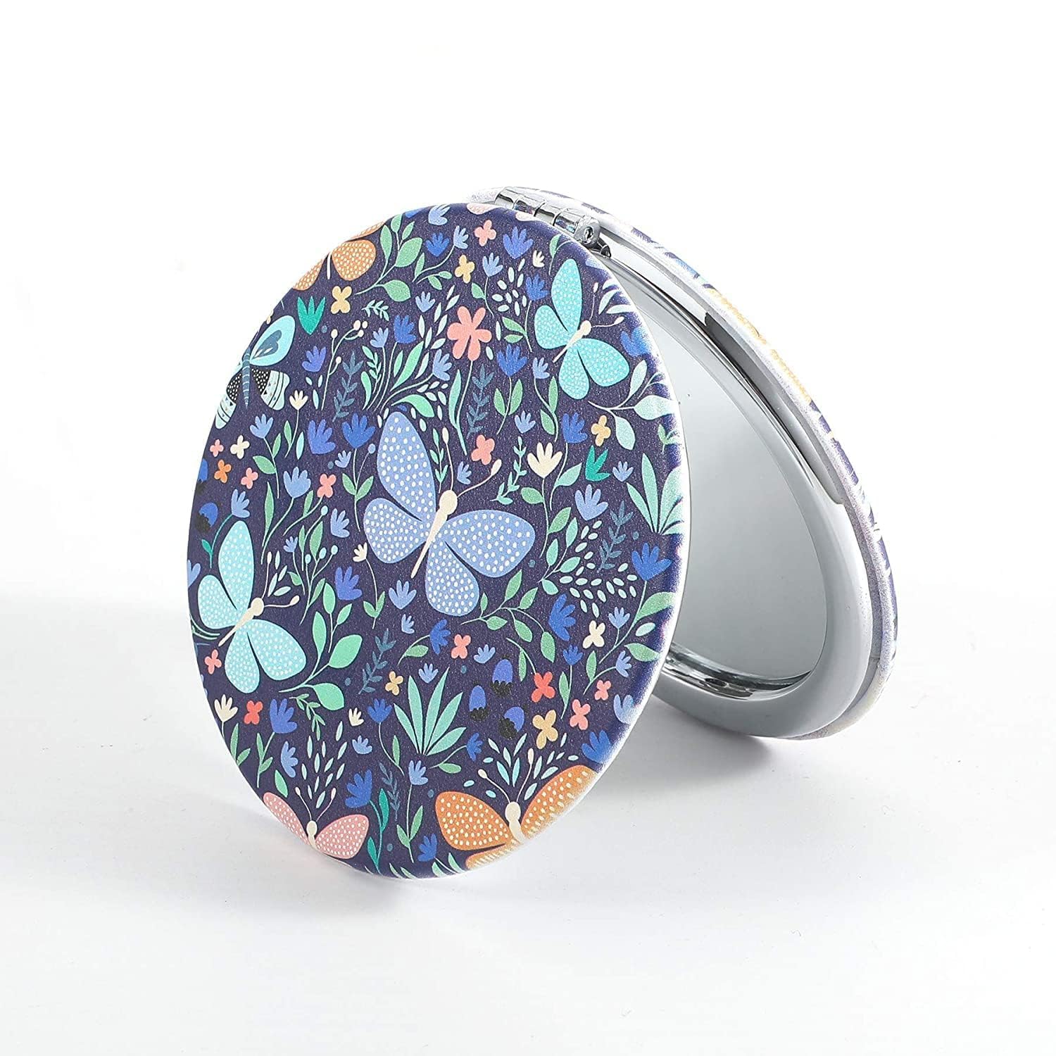 Cute Compact Cosmetic Mirror(Portable/Folding/Handheld)- pocket size