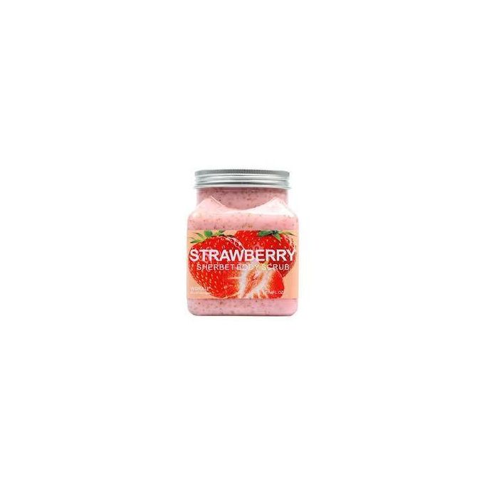 Feicaoji Exfoliating Body & Face Scrub – Removes Dead Skin, Brightens & Smoothens Complexion with pure sea salt and vitamins