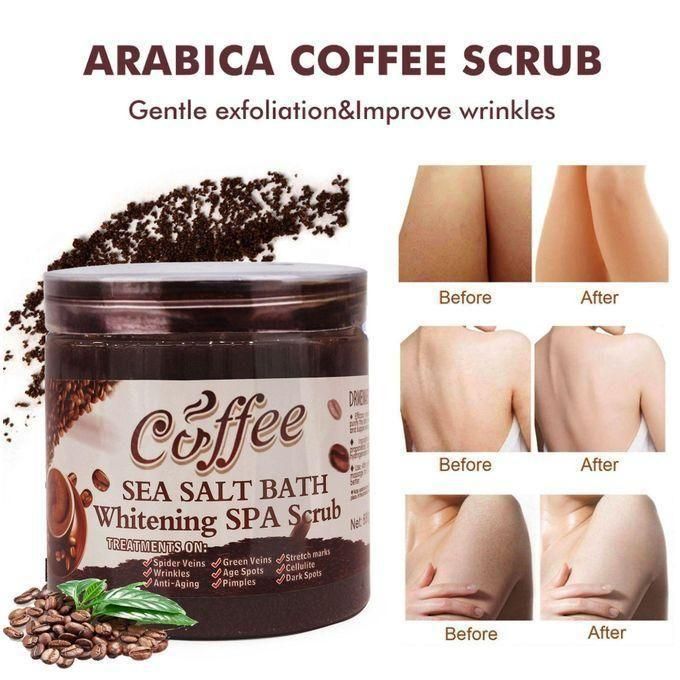 DR MEINAIER Coffee sea salt Spa body scrub