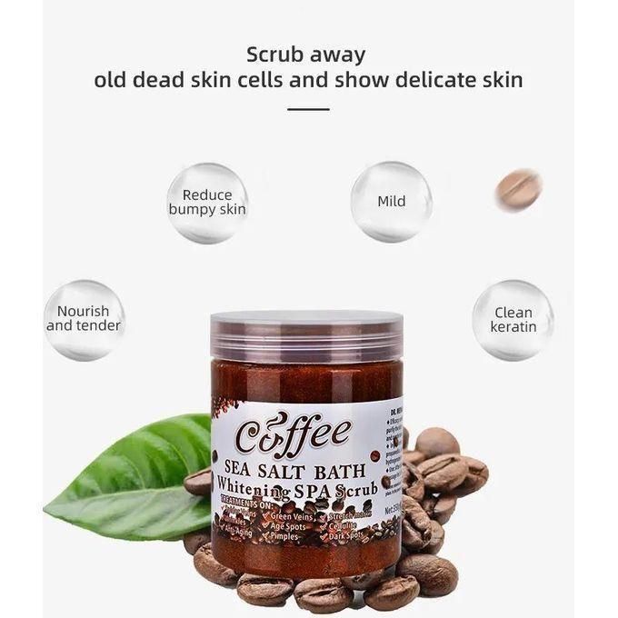 DR MEINAIER Coffee sea salt Spa body scrub