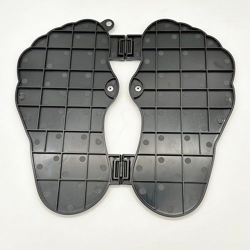 Foot shaped EMS Foot Massage pad- Rechargeable Foldable Electric foot massager