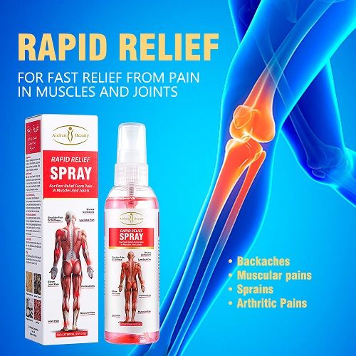 Herbal Pain Relief Muscles, Joints & Arthritis Pain Spray, Instant Natural Pain Reliever For Arthritis, Joint Pain, Osteoarthritis, Sport Injuries (100ML)