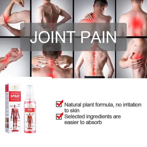 Herbal Pain Relief Muscles, Joints & Arthritis Pain Spray, Instant Natural Pain Reliever For Arthritis, Joint Pain, Osteoarthritis, Sport Injuries (100ML)