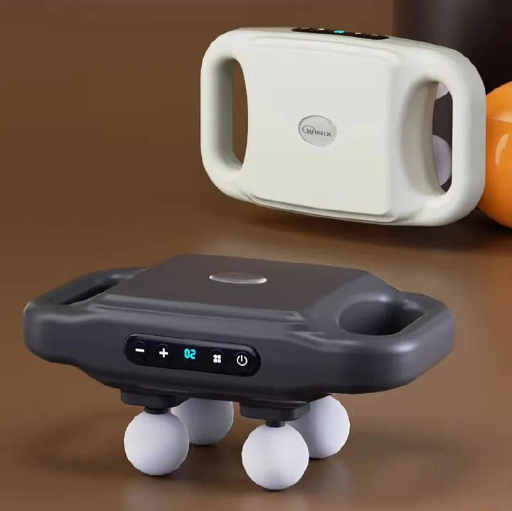 4-Head Massage Gun Deep Tissue Electric Percussion Massage Gun Tool for Full Body