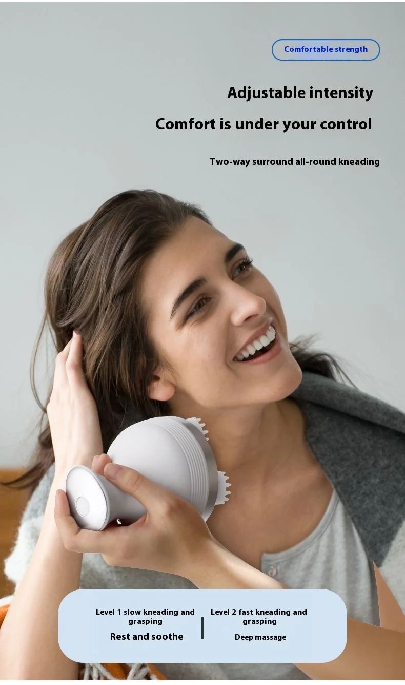 Rechargeable Electric Head scalp massager  Waterproof Electric Head Massager for Hair Growth & Stress Relief