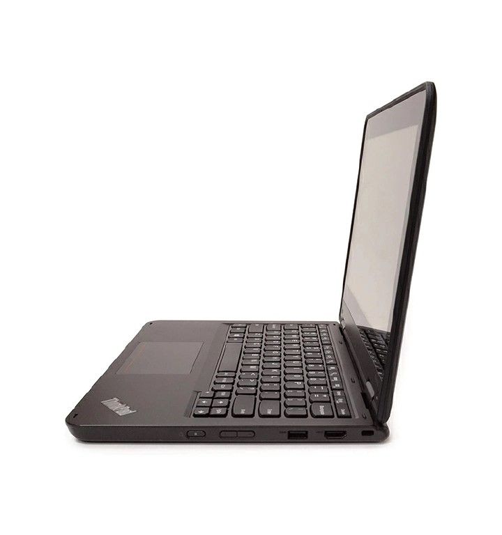 (LIMITED DEAL) LENOVO YOGA 11E 12" X360 2-IN-1 TOUCHSCREEN LAPTOP – REFURBISHED, 4GB RAM, 128GB SSD, WINDOWS 10 PRO, BLACK + BONUS MOUSE