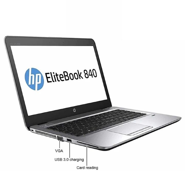 [I5+8GB+256] REFURBISHED HP ELITEBOOK 840 G4 LAPTOP | INTEL CORE I7 7TH GEN | 8GB RAM | 256GB SSD | 14” FHD DISPLAY | WINDOWS 10 PRO | SILVER | FAST, RELIABLE & READY TO USE