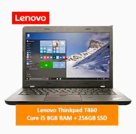 🔥 SPECIAL OFFER! LENOVO THINKPAD T460 | CORE I5 | 8GB RAM | 256GB SSD | 14” FHD | WINDOWS 10 PRO | REFURBISHED & READY TO USE