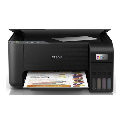 Epson EcoTank L3210 A4 All-in-One, (Print & Scan & Copy Printer), Wi-Fi & Wi-Fi Direct, Seamless Setup Via Smart Panel, Compact Integrated Tank Design, Error-Free Refilling – 1 YEAR Warranty.
