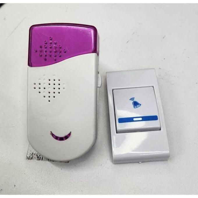 Remote Controlled Wireless Chime Door Bell - 36 Tunes, Battery & AC Powered, No Wiring Required