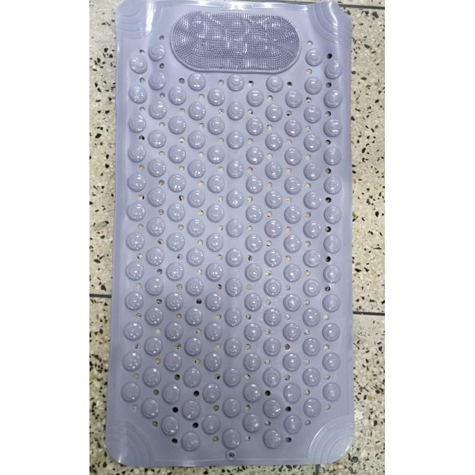 Antislip Bathroom Mat With Foot Scrubber/Massager