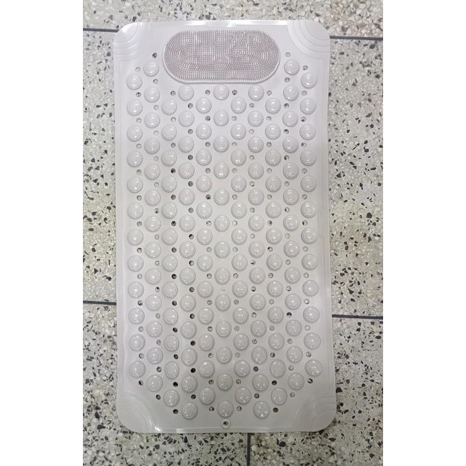Antislip Bathroom Mat With Foot Scrubber/Massager