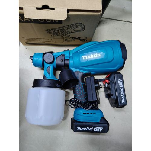 36v Makita Accessories Cordless Paint Spraying Machine Electric Spray Gun