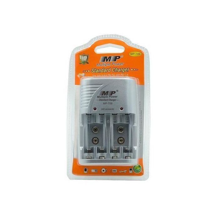 Multiple Power MP Charger 4 Slots For AA AAA Rechageable Battery