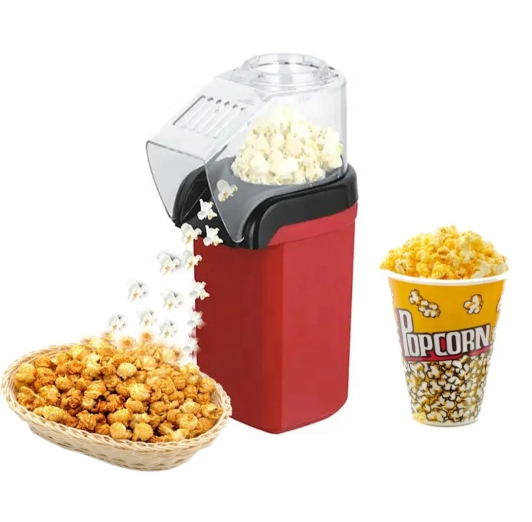 Mini Popcorn maker ,popper maker machine with top cover ,Automatic kitchen fast popcorn maker