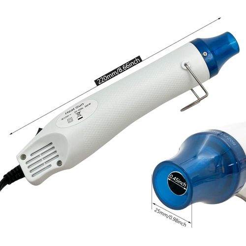 Portable Mini Heat Air Gun Tool for Embossing Shrink Wrapping Drying Paint