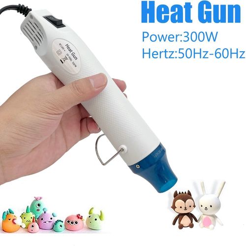 Portable Mini Heat Air Gun Tool for Embossing Shrink Wrapping Drying Paint
