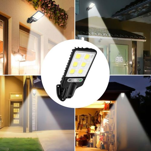 Solar Light Solar Powered LED Wall Light PIR Motion Sensor Outdoor Flood Pathway Street Lamp