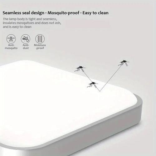 Solar Light 200W High-Power Solar LED Ceiling Light - Indoor/Outdoor, Remote Control, Dimmable