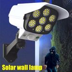 Solar Light Wireless Dummy Decoy Fake Security Camera SOLAR POWERED MOTION SENSOR LIGHT FLOODLIGHT