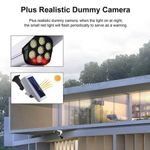Solar Light Wireless Dummy Decoy Fake Security Camera SOLAR POWERED MOTION SENSOR LIGHT FLOODLIGHT
