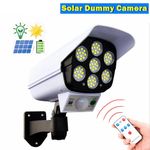 Solar Light Wireless Dummy Decoy Fake Security Camera SOLAR POWERED MOTION SENSOR LIGHT FLOODLIGHT