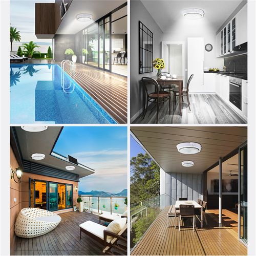 MODI LED Solar Ceiling Light Outdoor Indoor Solar Lamp