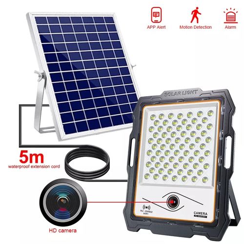 Solar Light 100W SOLAR FLOODLIGHT CCTV Security Camera (WIFI)