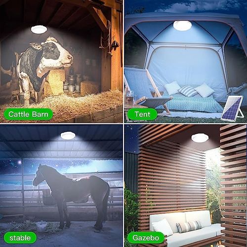 MODI Solar Lights Indoor/Porch Ceiling Lights Outdoor
