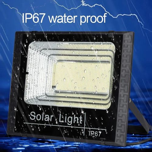 Solar Light 200W Solar Flood Lights Outdoor, IP66 Waterproof Dusk to Dawn Solar Flood Lights with Remote Control, Solar Powered Security Lights