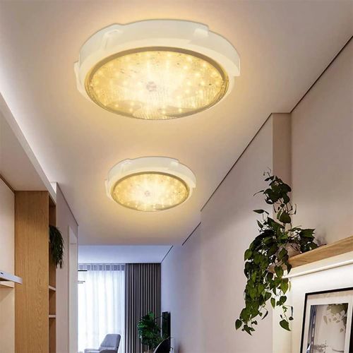 Solar Light Solar Lights Indoor Outdoor Waterproof Home Solar Porch Ceiling Light with with Dimmable Remote Control