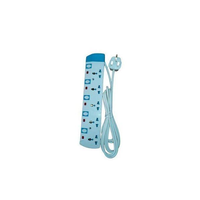 Power King BEST EXTENTION // Heavy Duty// Power Socket Extension Cable,,5 Way // Power extenson - White
Brand: Power King | Similar products from Power King