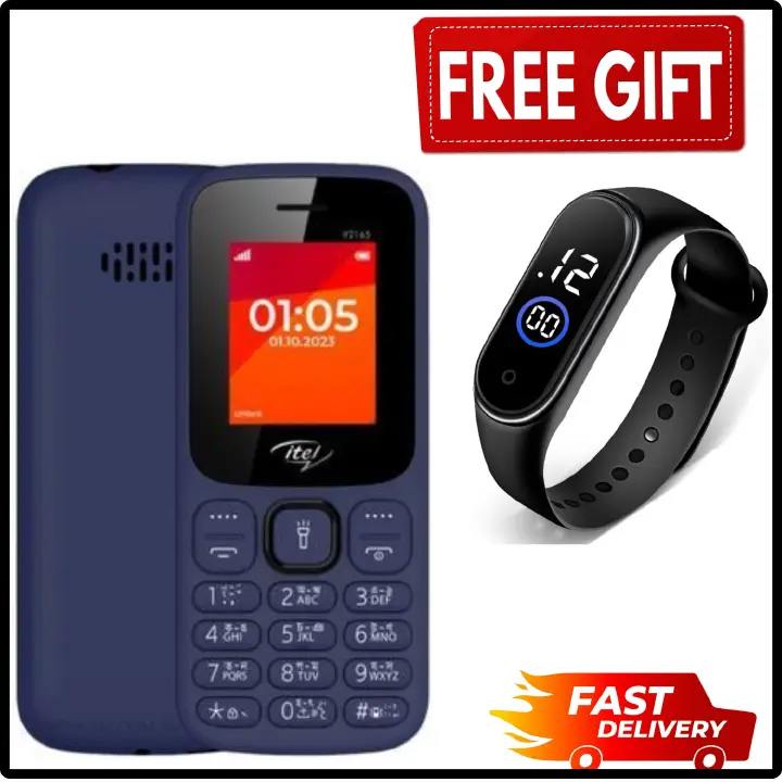 LIMITED DISCOUNT !!!BRAND NEW ITEL 2165 DUAL SIM CARD SLOT TORCH,FM RADIO,2.8" SCREEN DISPLAY,BATTERY 1000MAH 2000 CONTACTS AND 100 MESSAGES KABAMBE/MULIKA