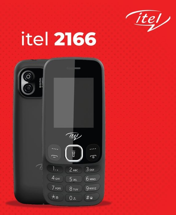LIMITED DISCOUNT !!!BRAND NEW ITEL 2166 DUAL SIM CARD BLUETOOTH MEMORY CARD SLOT WIRELESS FM RADIO CAMERA KABAMBE/KATULULU/MULIKA MWIZI FEATURED PHONE WITH WARRANTY