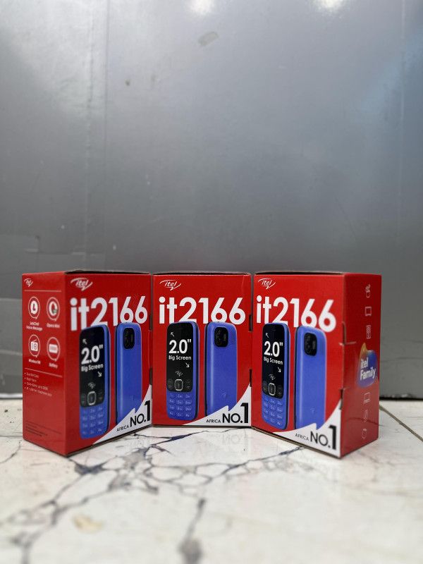 LIMITED DISCOUNT !!!BRAND NEW ITEL 2166 DUAL SIM CARD BLUETOOTH MEMORY CARD SLOT WIRELESS FM RADIO CAMERA KABAMBE/KATULULU/MULIKA MWIZI FEATURED PHONE WITH WARRANTY