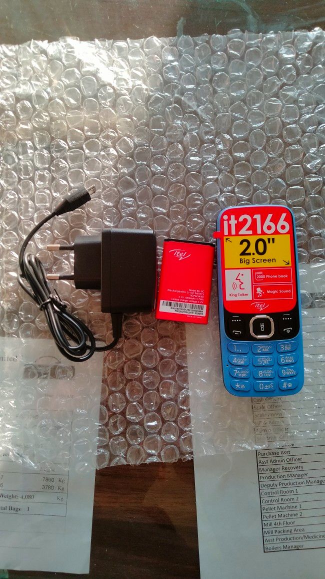 LIMITED DISCOUNT !!!BRAND NEW ITEL 2166 DUAL SIM CARD BLUETOOTH MEMORY CARD SLOT WIRELESS FM RADIO CAMERA KABAMBE/KATULULU/MULIKA MWIZI FEATURED PHONE WITH WARRANTY