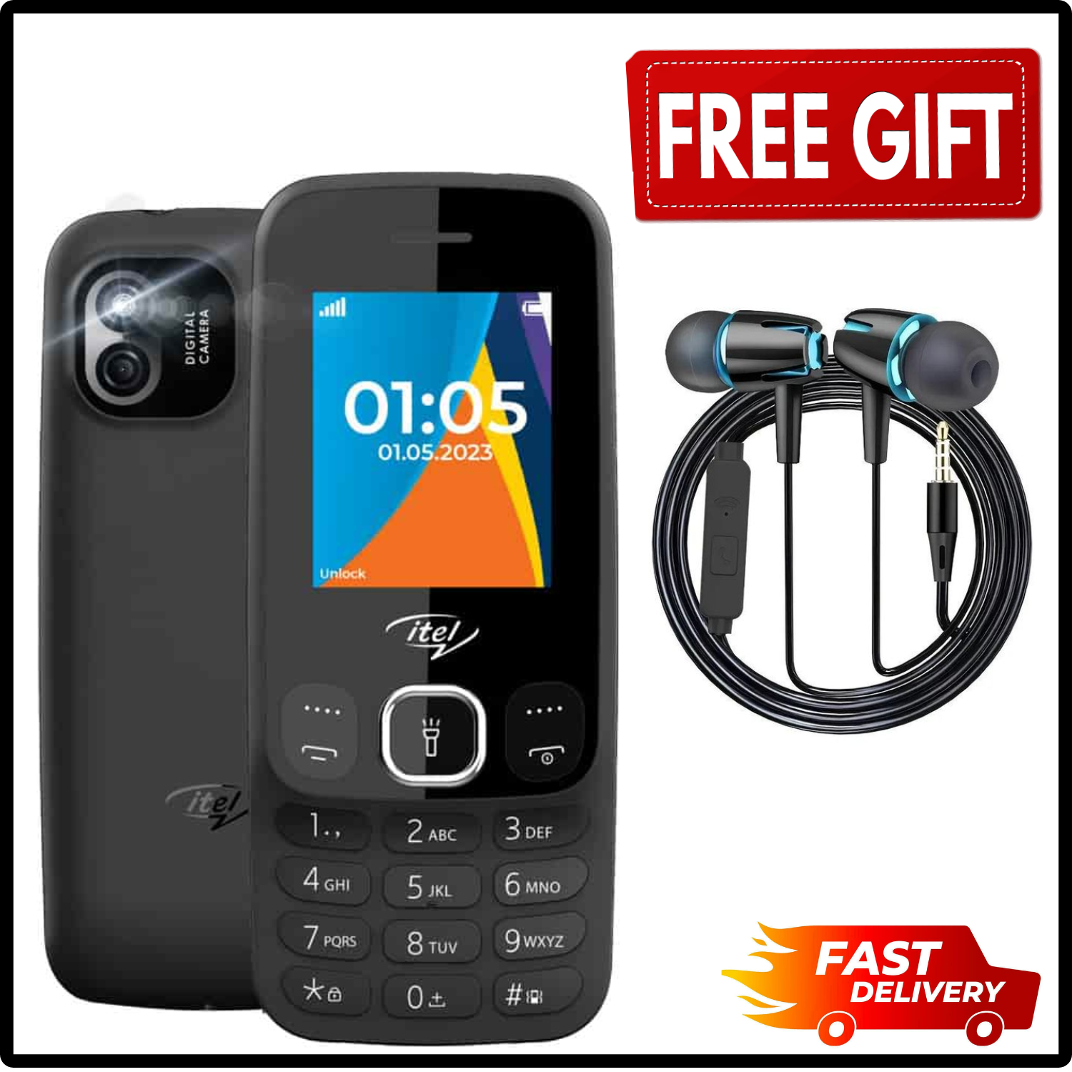 LIMITED DISCOUNT !!!BRAND NEW ITEL 2166 DUAL SIM CARD BLUETOOTH MEMORY CARD SLOT WIRELESS FM RADIO CAMERA KABAMBE/KATULULU/MULIKA MWIZI FEATURED PHONE WITH WARRANTY