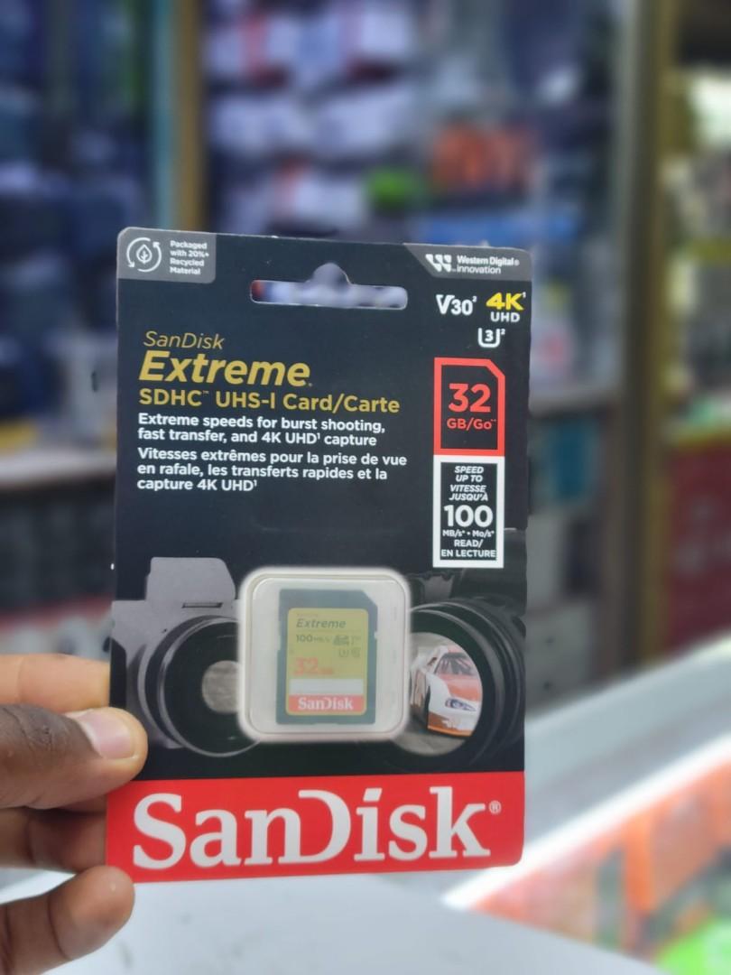 Extreme 32gb SD card